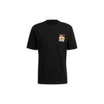 Adidas Originals Trefoil Adv Mnt Back Tee Casual Printed Round Neck Short Sleeve T-Shirt Men Tops Black GN2367 M