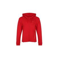 Adidas Neo Floral Print Sports Drawstring Hooded Jacket Women Outerwear Red DZ7598 M