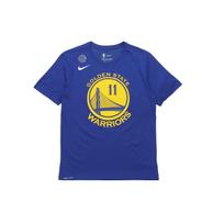 Nike Golden State Warriors Dri-Fit NBA Short Sleeve T-Shirt Featuring Klay Thompson Men Tops Blue 870775-498 S yellow