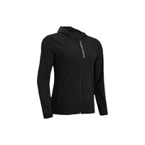 Under Armour Saulės Apsaugos Serija Raidžių Spaudinys Užtraukiamas Gobtuvu Striukė Moteriška Striukė Juoda 1377043-002 S black