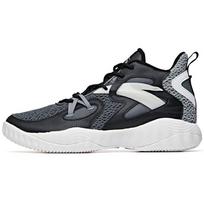 Anta Wind Tunnel 1 Support Mid-Top Basketball Shoes Men Sneakers Black Gray 112021617S-2 41