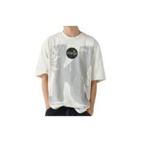 Levis Silver Label Crew Neck Pullover Letter Logo Print Slim Fit Short Sleeve T-Shirt Men Tops White A7378-0000 XL