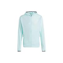 Adidas Xperior Windweave Wind Jacket Solid Color Logo Hooded Long Sleeve Jacket Men Jacket Light-Mint-Green HZ5329 S
