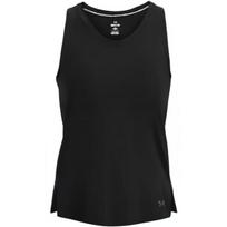 Under Armour Iso-Chill Series Solid Color Crew Neck Sleeveless Sports Tank Top Women Tops Black 1376811-001 S