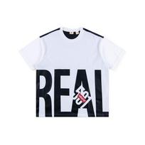 Levis SS22 Color Block Letter Print T-Shirt Men Tops White A4642-0000 XS