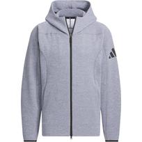 Adidas Z.N.E. Japan Logo Comfortable Full-Zip Hoodie Men hoodies Stone-Blue IX5655 M
