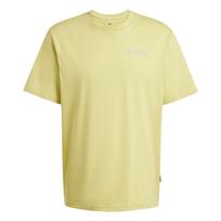 Adidas Terrex Polygiene Graphic Loose Fit Crew Neck Short Sleeve T-Shirt Men Tops Light-Gold JI8329 M