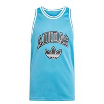 Adidas Originals Vest Comfortable Breathable Quick-Dry Soft Sleeveless Kids Tops Blue JW1984 XL