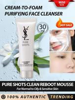 YVES SAINT LAURENT / YSL [Mini] PURE SHOTS CLEAN REBOOT MOUSSE 30ml