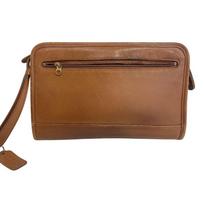 COACH 9833 Pouch business bag leather Clutch bag Brown leather Used