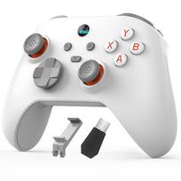 G6 Wireless Game Controller with Hall Joystick, Turbo Gamepad for Switch PC Phone with Phone Holder