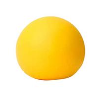 Streso malšinimo miltų kamuoliukas Žaislas Vaivorykštės spalvos keičiantis streso kamuoliukas Fidget žaislas Namų biuro stalo žaislas Deimpresijos įrankis 6 cm yellow