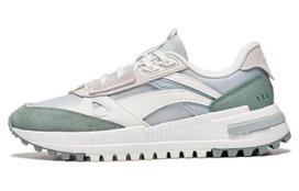 Li Ning Riding The Wind 2.0 Textile, Synthetic Leather Slip Resistant Abrasion Resistant Low top Sports Casual Shoes AGCT156-2 36