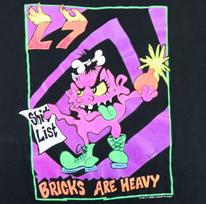 vintage 1992 L7 Bricks Are Heavy T-Shirt Gift For Fan Cotton Tee S-5Xl XL