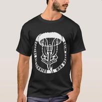 Who Dares Wins SAS Special Air Service Paratrooper TShirt New 100 Cotton Short Sleeve ONeck Casual Mens Tshirt Streetwear S
