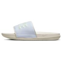 Nike  Offcourt Slide Phantom Barely Green Women Sneakers Blue Football-Grey Light-Soft-Pink BQ4632-012 35.5