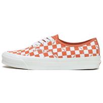Vans OG Authentic LX Mecca Orange Checkerboard Unisex Sneakers True-White VN0A5FBD0HL 35 white