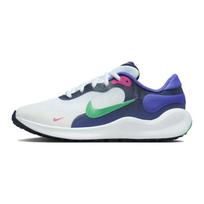 Nike Revolution 7 GS Vidurnakčio mėlyna Stadiono žalia Vaikų sportbačiai Balti Persiškojo violetinio FB7689-101 32 white