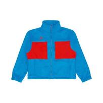 Nike ACG Microfleece Jacket Imperial Blue/Habanero Red/Black Men Outerwear BQ3446-411 S red