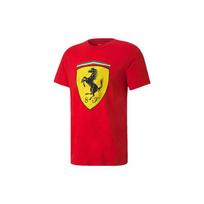 Puma Ferrari Race Big Shield Tee Men Tops Racing-Red 597956-01 S