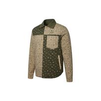 Puma Paisley Woven apverčiama striukė vyriška viršutinė chaki spalvos 534972-12 S gray