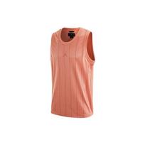 Jordan Striped Logo Loose Breathable Mesh Sports Vest Men Tops Sorrel-Brown DM1381-824 XS