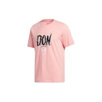 Adidas X Marvel Don Venom Print Basketball Sports Tee Unisex Tops Pink GI8873 M