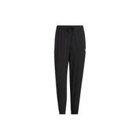 Adidas Neo Three-Stripe Color Block Drawstring Cropped Sports Pants Women Bottoms Black IK2428 L