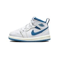 Air Jordan 1 Mid SE TD Industrial Blue Baby Sneakers White Sail FN7537-141 27 white