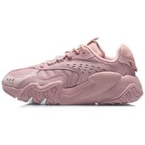 Li Ning Cat Paw Lite Non-Slip Wear-Resistant Low-Top Running Shoes Women sneakers Pink AGLQ124-1 36⅓ gray