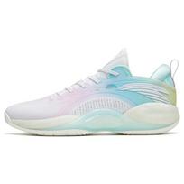Anta Cement Bubble 3 Fruit Gummies Non-Slip Wear-Resistant Low-Top Basketball Shoes Men sneaker White Pink Blue 112321604-4 44.5 white
