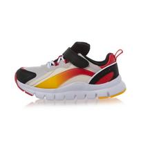 Li Ning Vaikų Aurora Wind V2 Patogūs Neslystantys Atsparūs Dėvėjimuisi Kvėpuojantys Žemo Aulo Bėgimo Bateliai Vaikų sportbačiai Pilki Raudoni YKNR096-15 25
