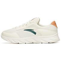 Anta Running Series Shock Absorbing Durable Low Top Casual Shoes Men sneakers Ivory-White 912115584-5 42 white