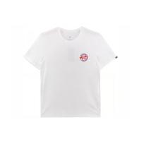 Vans American Vintage Logo Print Crew Neck Short Sleeve T-Shirt Unisex Tops White VN0A5F2PWHT1 XXL white