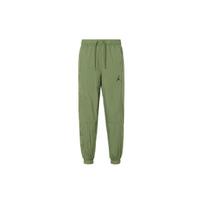 Nike Logo Print Drawstring Cuffed Knit Joggers Men bottoms Dark-Green DX9374-340 XS gray