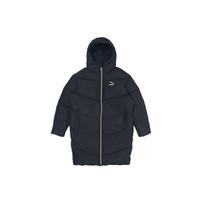 Puma Šilta vidutinio ilgio sportinė striukė su gobtuvu Moteriška striukė juoda 530031-01 L black