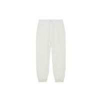 Li Ning Vital Series Solid Color Mid Waist Tapered Knit Sports Pants Unisex Pants Off-White AKLT683-3 XXL
