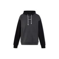 Levis Color Block Hooded Embroidered Sweatshirt Men tops Gray 38479-0183 S