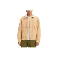 Levis Solid Color Loose Fit Work Jacket Men Jackets Brown A3267-0000 S