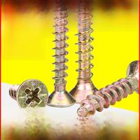 Colored Zinc Plated Self-Tapping Screws for Fiberboard and Wood M3/M4/M5 M3*20 (Colored Zinc Plated)