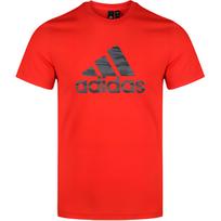 Adidas Gfx Bos Infill Round Neck Fashion Pullover Short Sleeve T-Shirt Men Tops Red EK4740 M