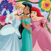 Ravensburger 3 x 49 Dėlionės Disney Princesės