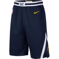 Nike X NBA Collaboration Denver Nuggets Logo Print Soft Comfortable Breathable Quick-Dry Casual Sports Shorts Kids shorts Dark-Blue HJ7703-419 XL black