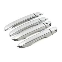 For Honda Civic 2016-2020 10 Gen Carbon Fiber Color Modify Refit Chrome Door Handle Cover Decoration Trim Protection Sticker