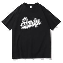 Eminem Shady T-Shirt Rapper Music Gift for Fan T Shirts Men Women Round Neck Short Sleeve Streetwear High Quality Cotton Clot... S įvairiaspalvis