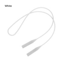High Elastic Sports Cord Sunglasses String Ropes Anti Slip Silicone Eyeglasses Straps Glasses Chain balta