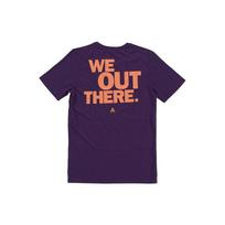 Nike ACG Back Print Short Sleeve T-Shirt Men Tops Purple AQ3951-537 M brown