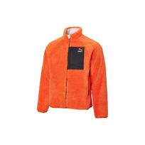 Puma Reversible Faux Shearling Collar Casual Warm Jacket Men Outerwear 530028-51 orange