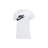 Nike Sportswear Essential Big Logo Print Short Sleeve T-Shirt Women Tops White BV6170-051 S white