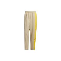Adidas Neo Colorblock Logo Print Straight Leg Sports Pants Men Bottoms Khaki HN4721 L